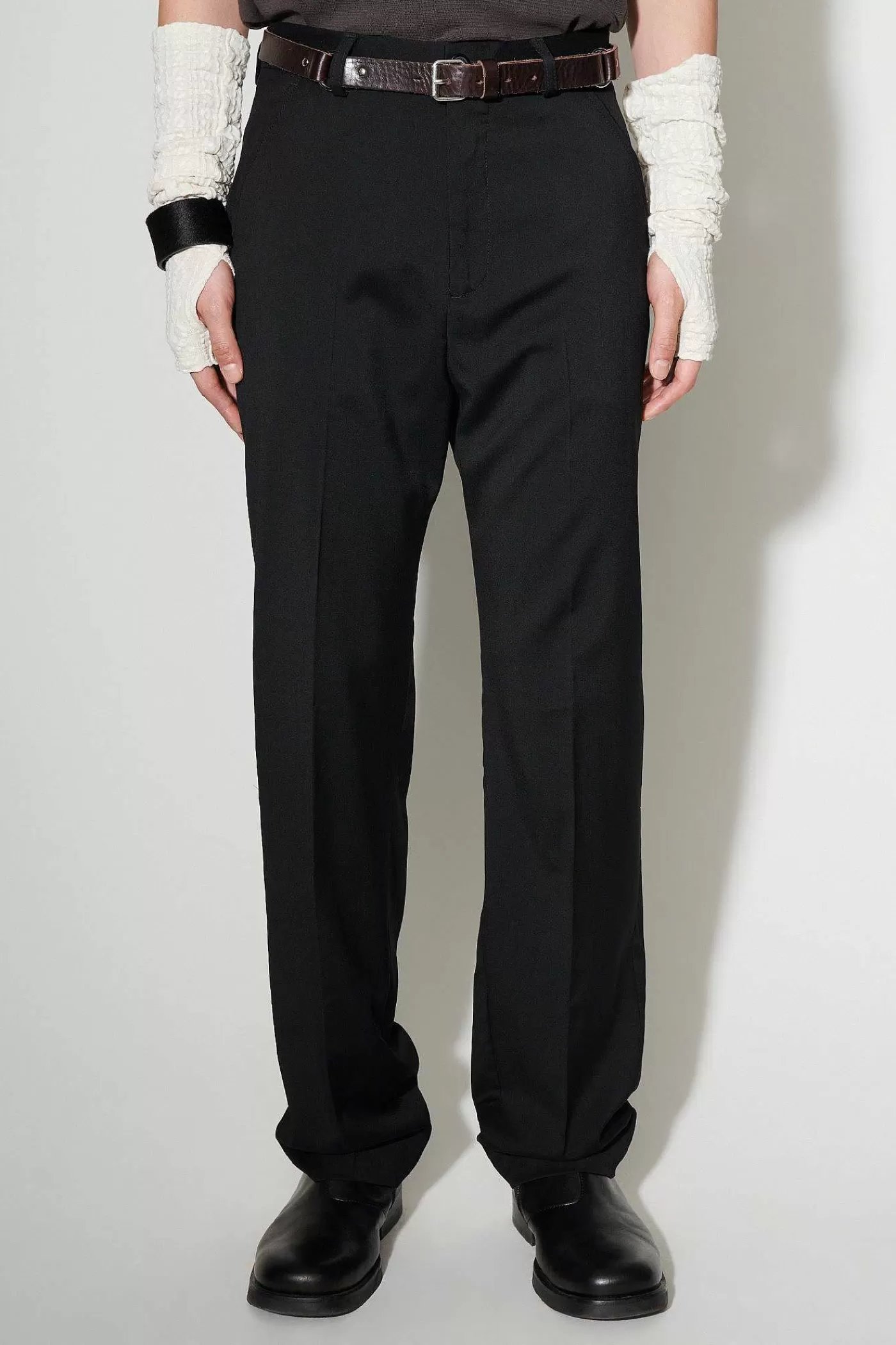 Byxor | Our Legacy Chino 22 Black Worsted Wool