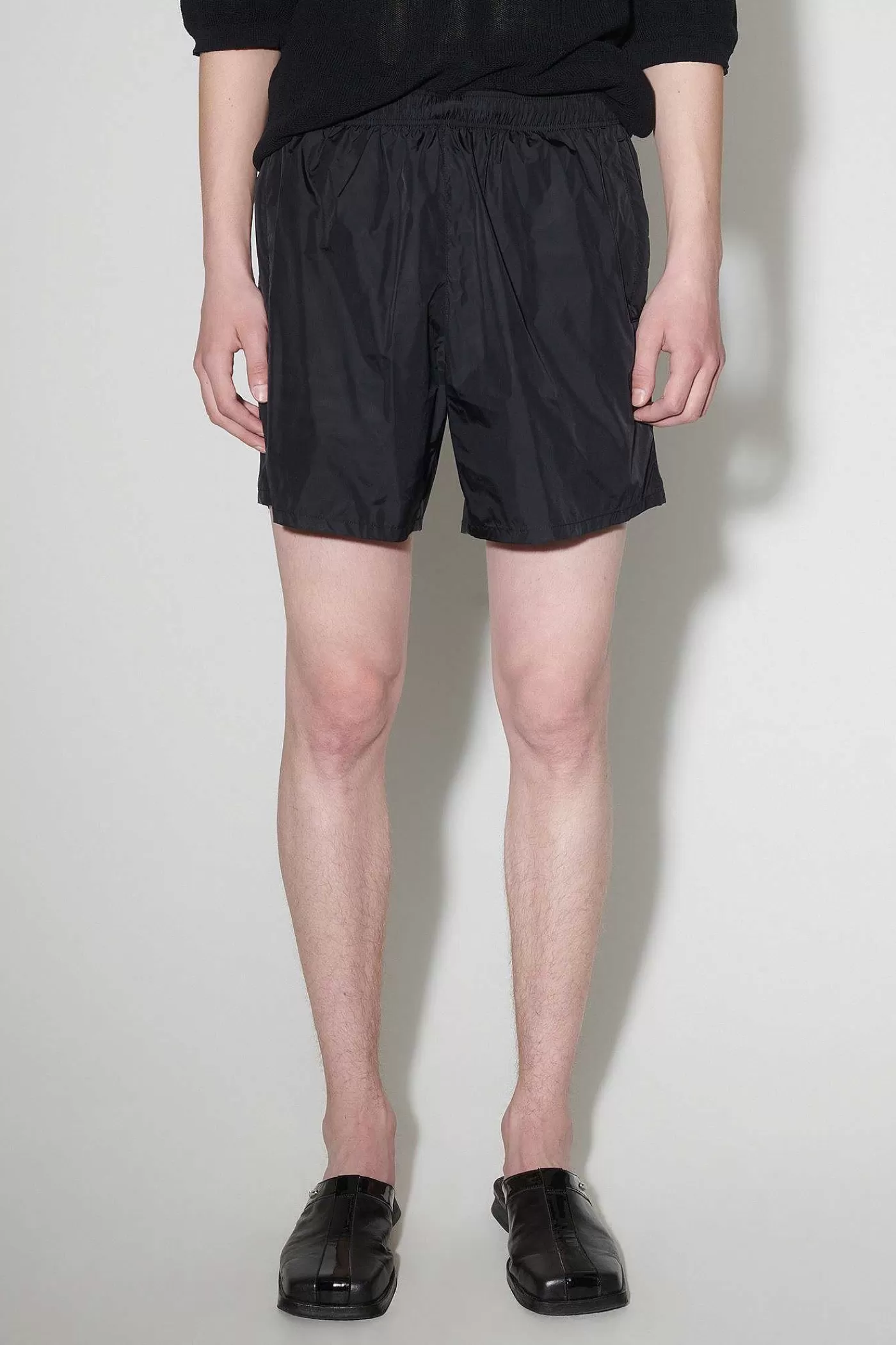 Shorts | Our Legacy Drape Tech Trunks Svart