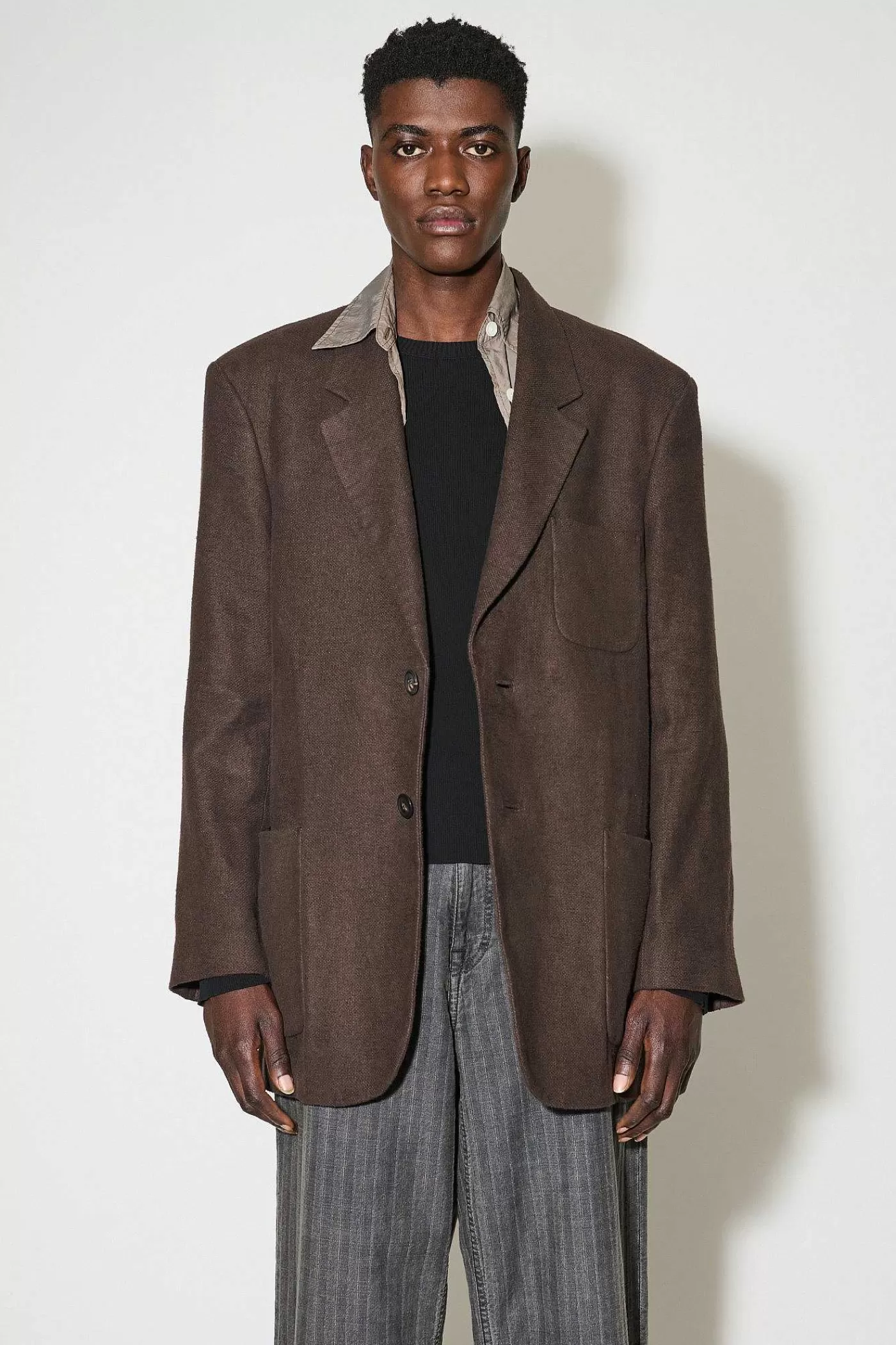 Passning | Our Legacy Embrace Blazer Antique Chocolate Arctic Linen