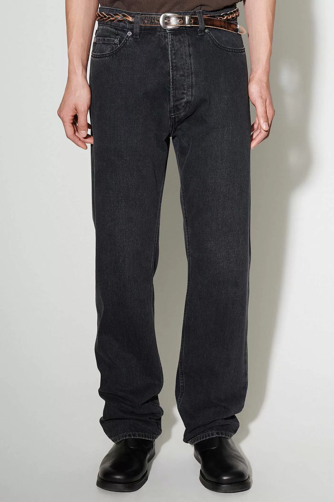 Jeans | Our Legacy First Cut Washed Black Denim