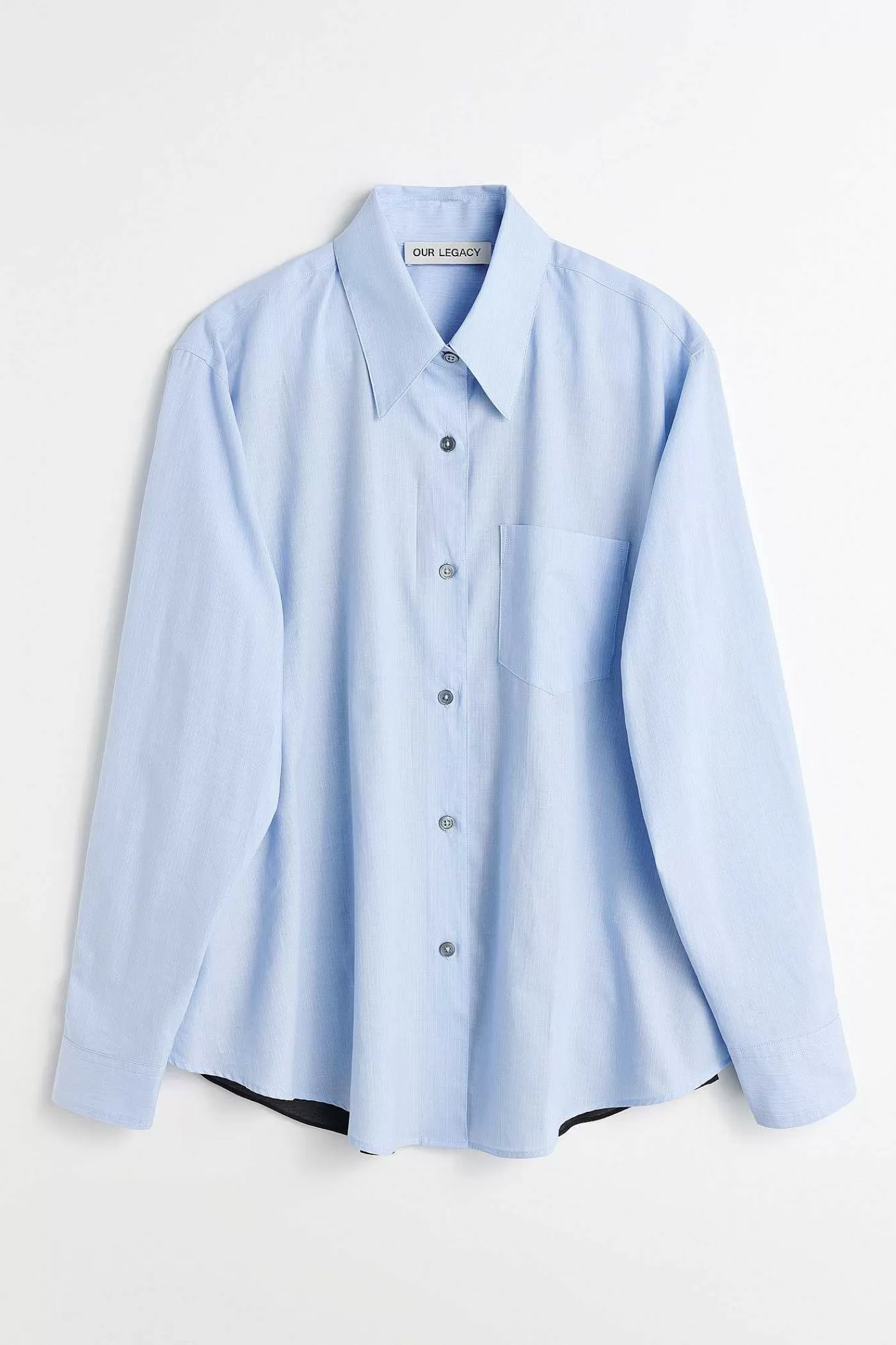 Skjorttyg | Our Legacy Forklade Skjorta Azorerna Stripe Seashore Cotton