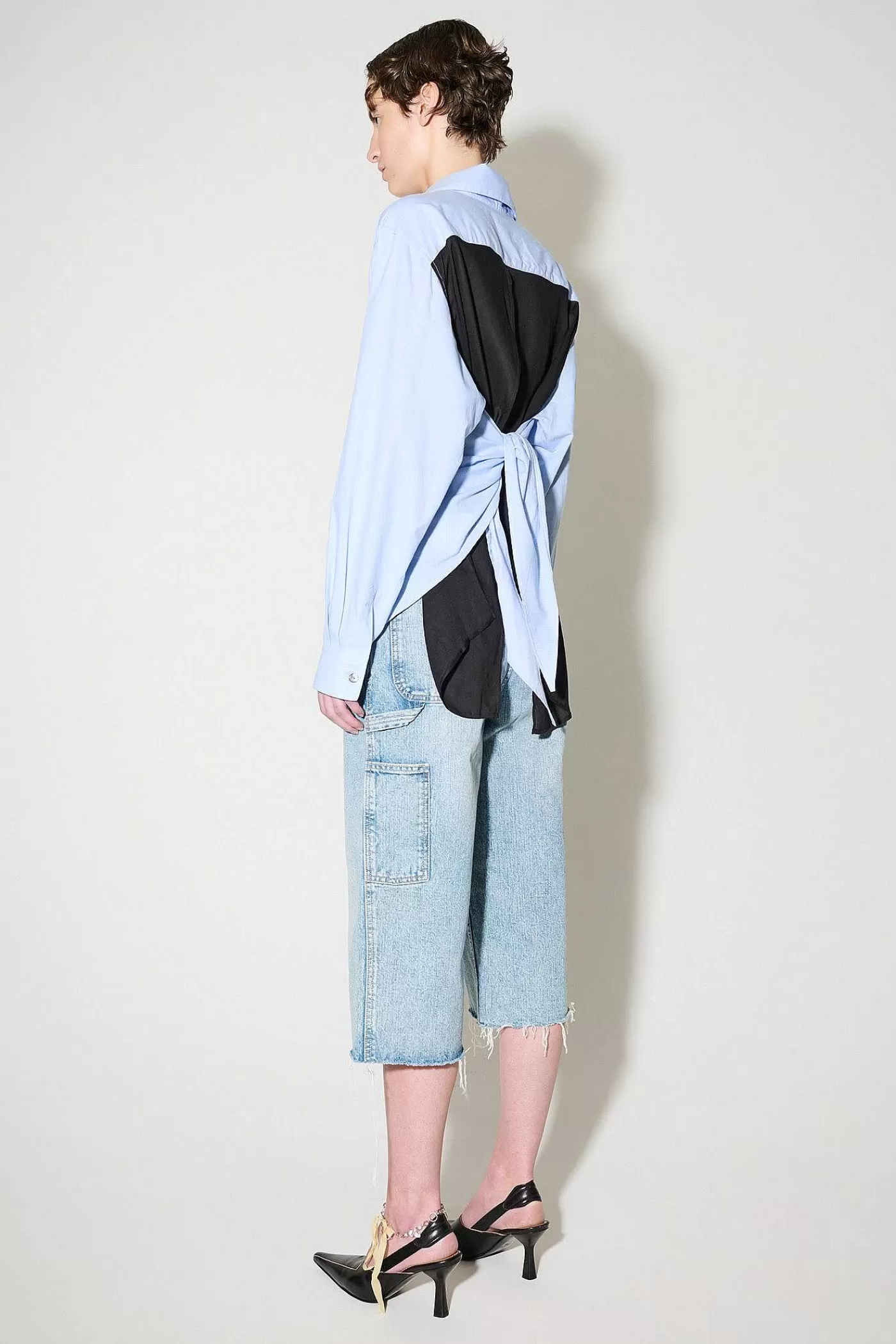 Skjorttyg | Our Legacy Forklade Skjorta Azorerna Stripe Seashore Cotton