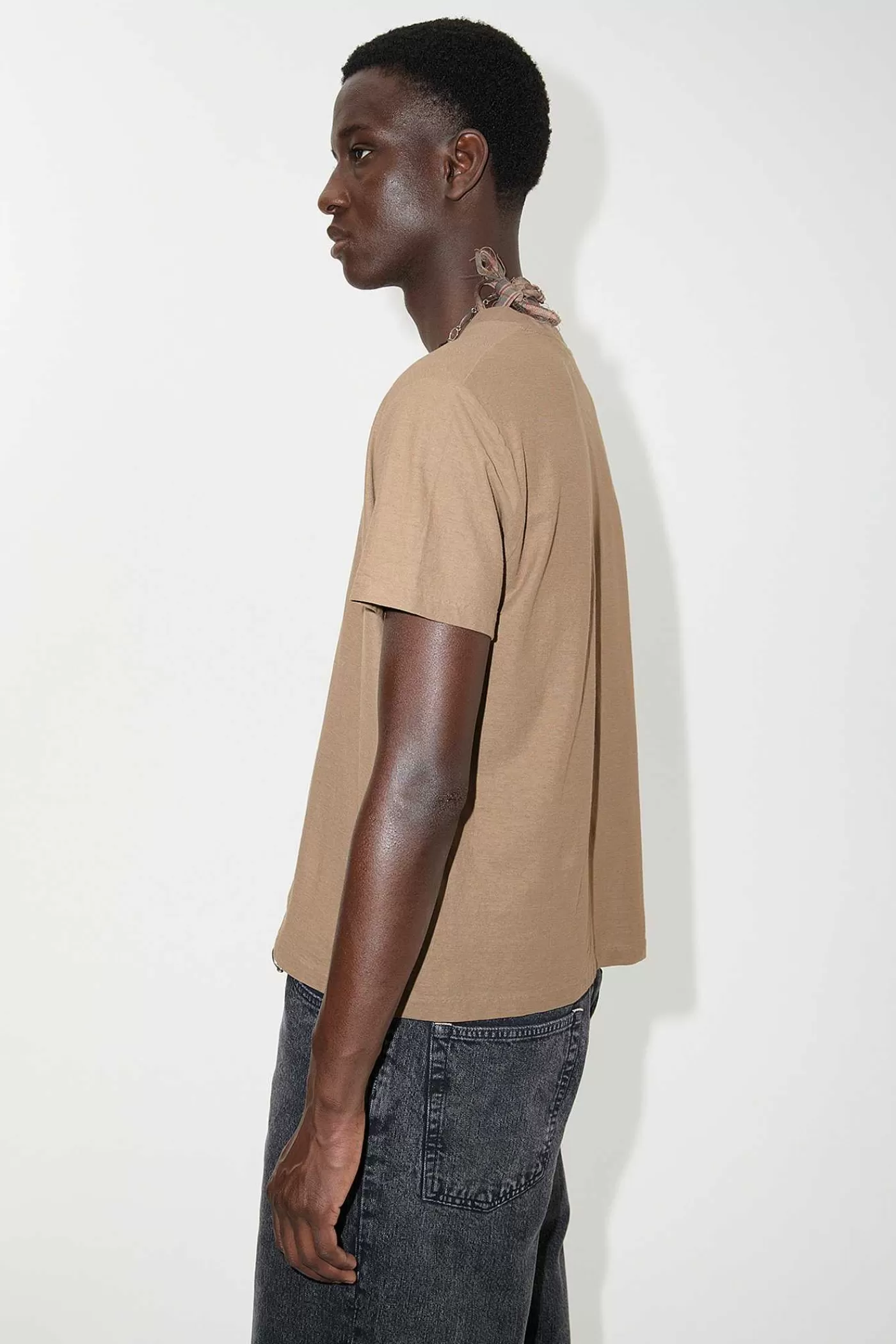 Jersey | Our Legacy Hover T-Shirt I Capers Green Dry Crepe