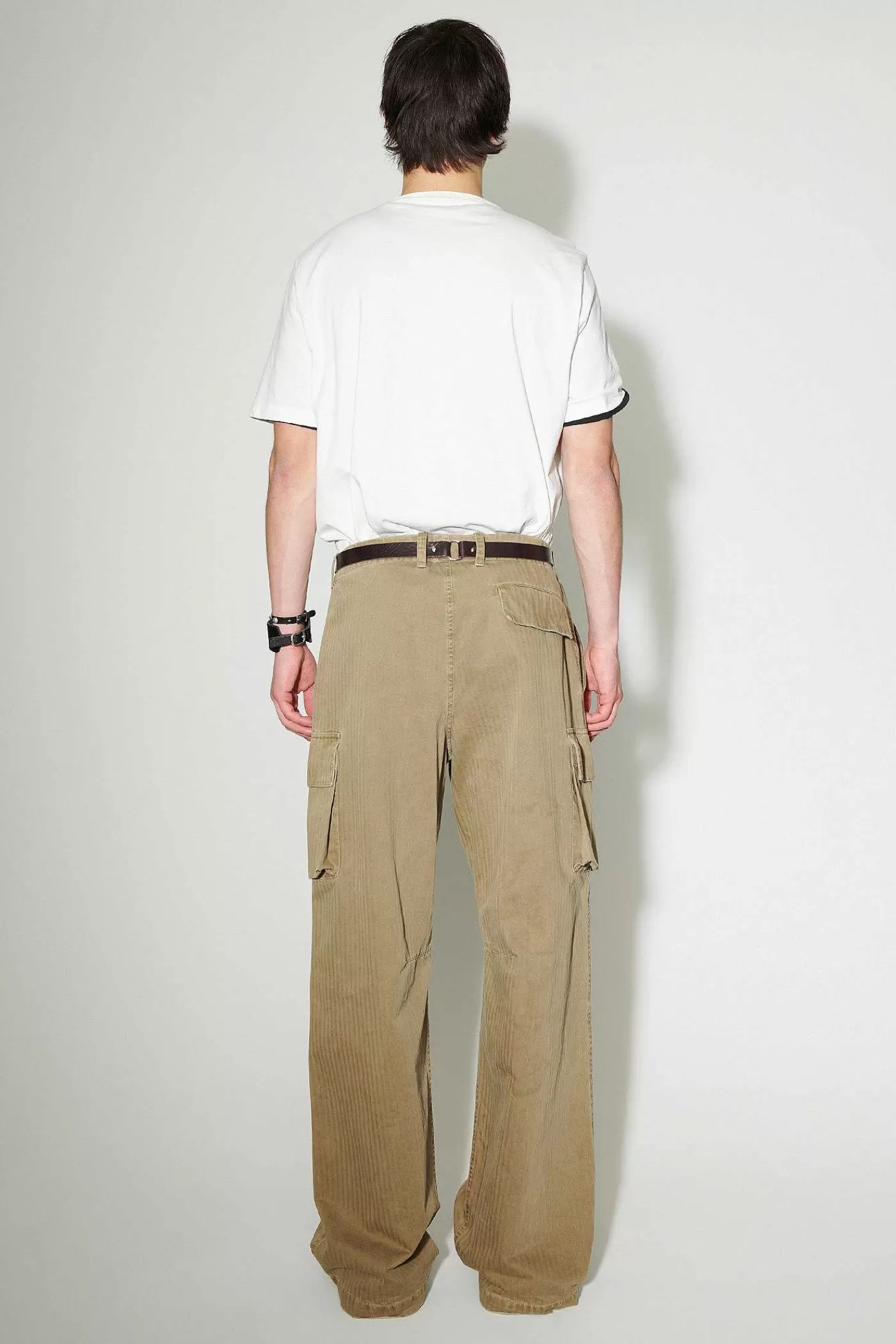 Byxor | Our Legacy Mount Cargo Uniform Olive Fiskben