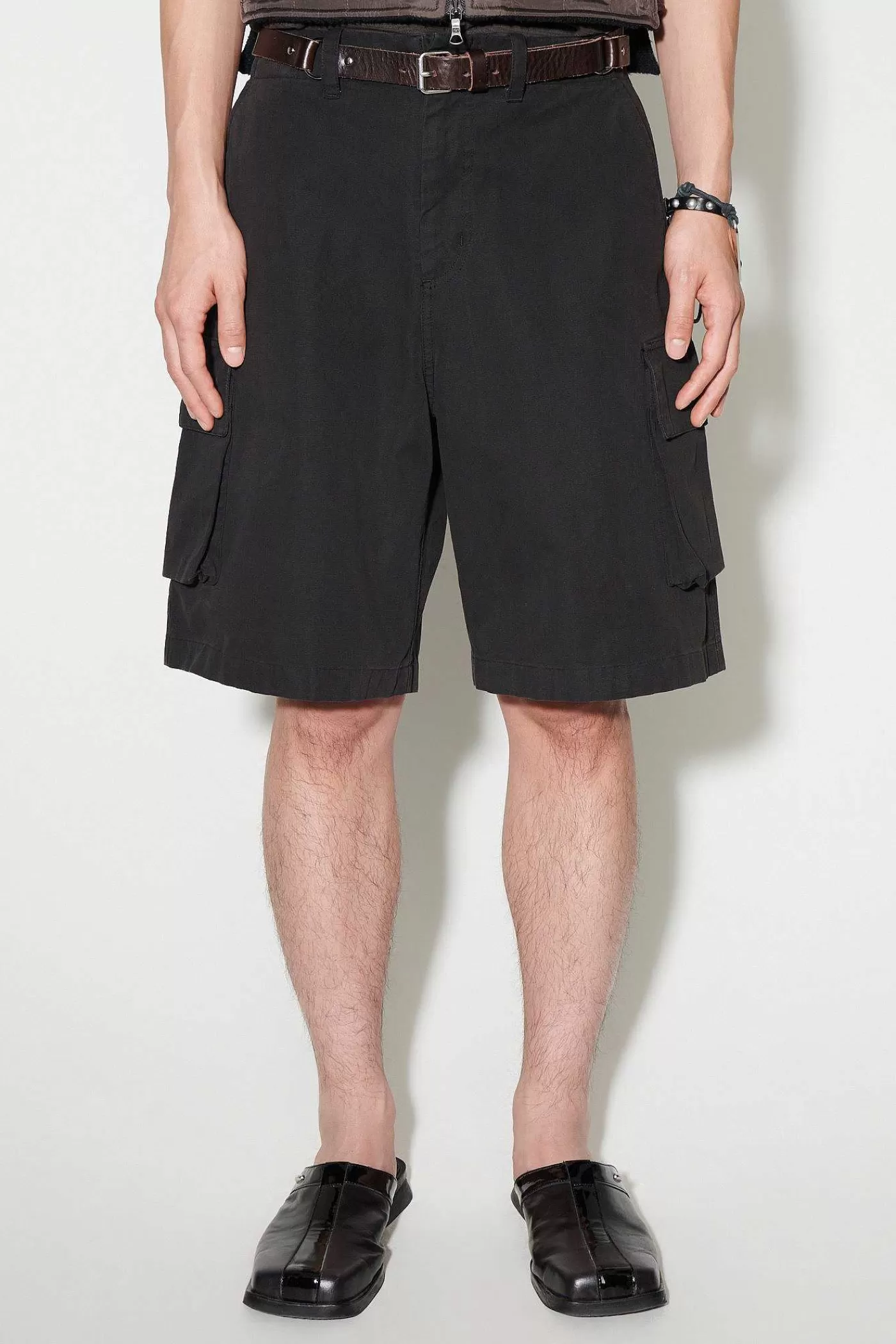 Shorts | Our Legacy Mount Shorts Black Canvas