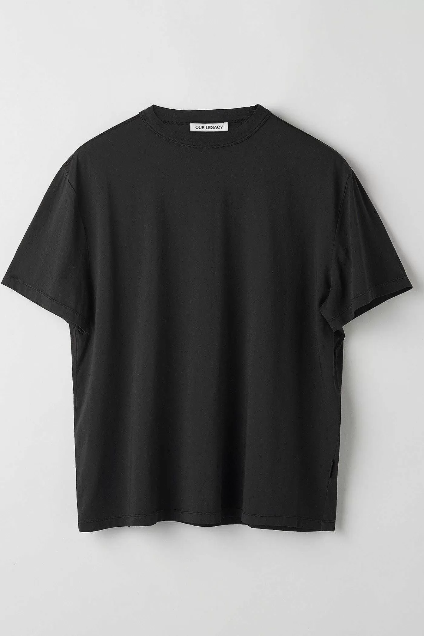 Jersey | Our Legacy Ny Box T-Shirt Svart Clean Jersey