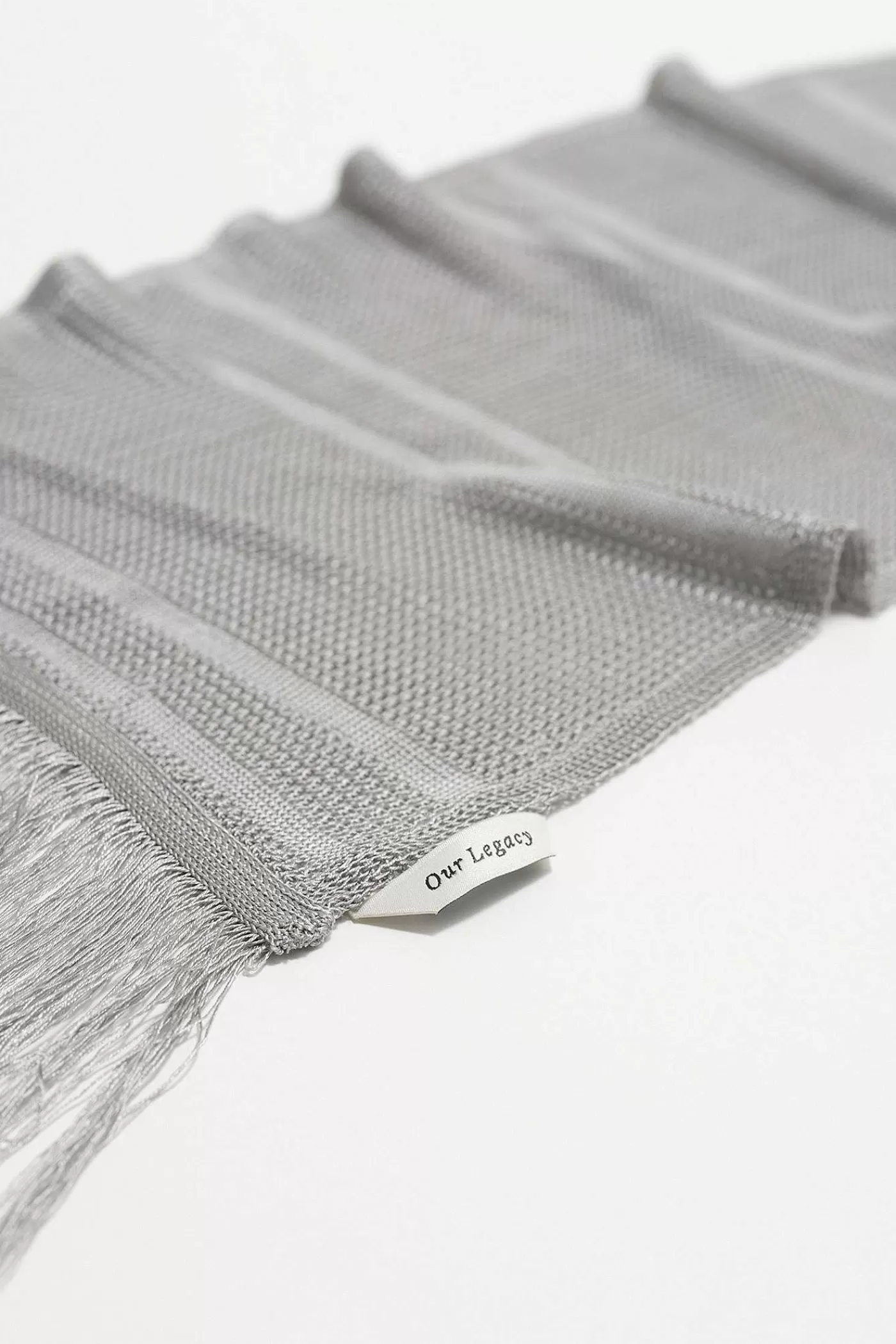 Halsdukar | Our Legacy Piano Scarf Silver Sparkle Crooner Viskos