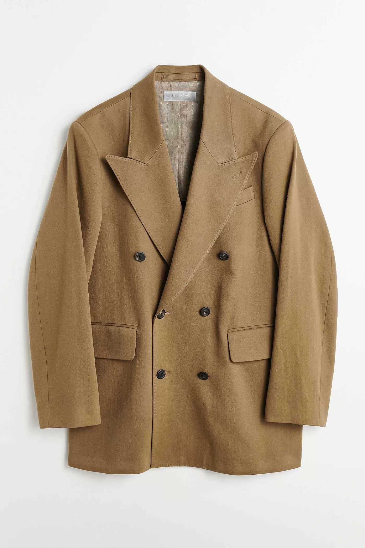 Passning | Our Legacy Sharp Db Blazer Olive Broken Sateen