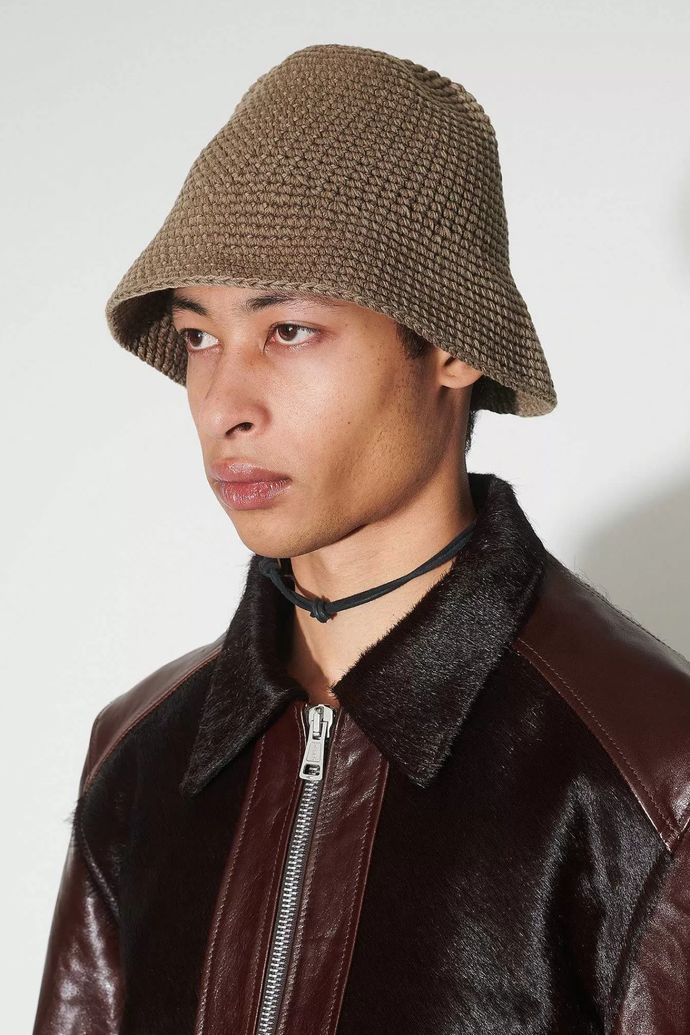 Hattar | Our Legacy Tom Tom Hat Uniform Olive Tousled Bomull